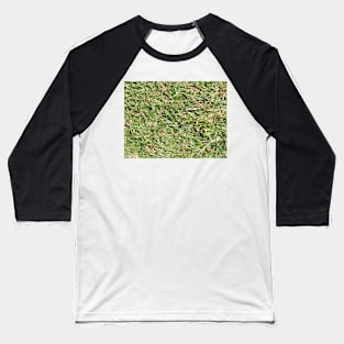 Grass Texture Baseball T-Shirt
